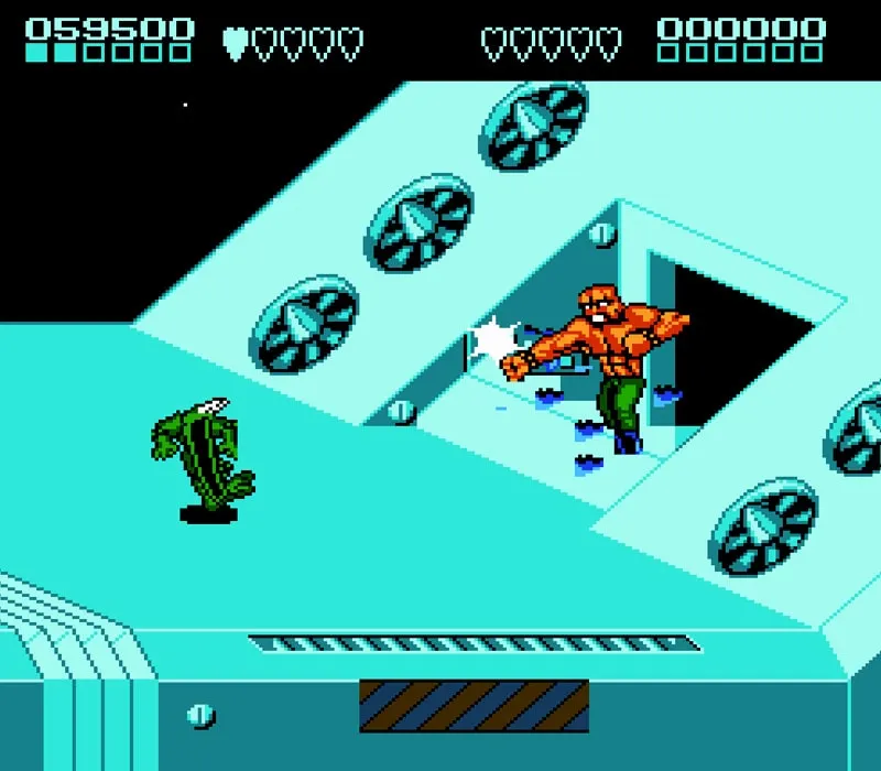 Игра Battletoads & Double Dragon Денди