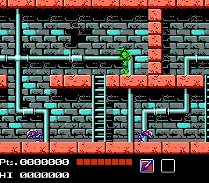 Игра Денди Teenage Mutant Ninja Turtles