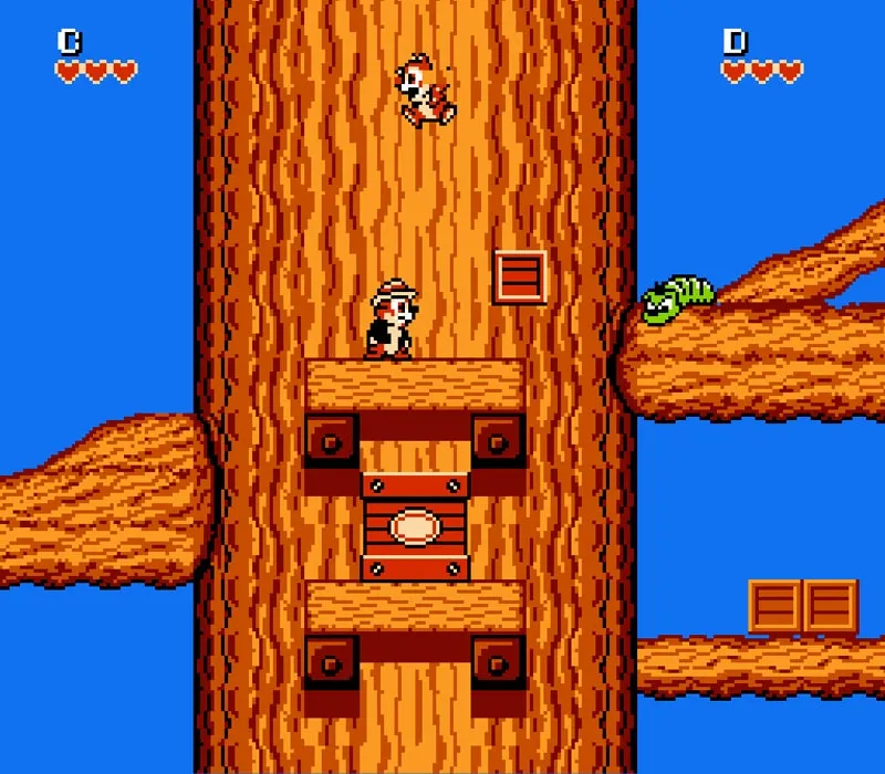 Игра Денди Chip 'n Dale Rescue Rangers