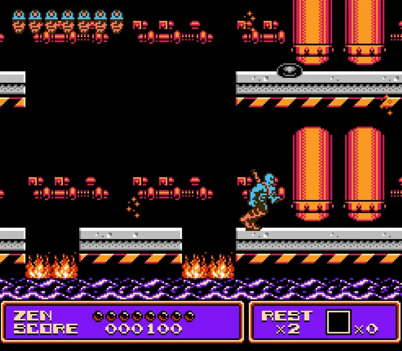 Игра Zen the Intergalactic Ninja Денди