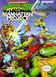 Игра Teenage Mutant Ninja Turtles 3: The Manhattan Project NES