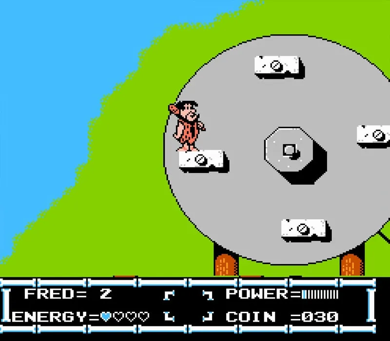Игра The Flintstones: The Rescue of Dino & Hoppy Денди