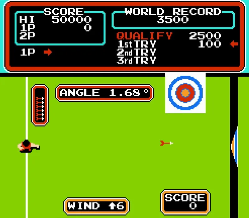 Игра Track & Field Денди