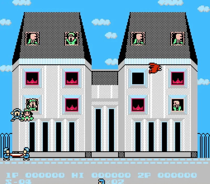 Игра Денди Flying Hero