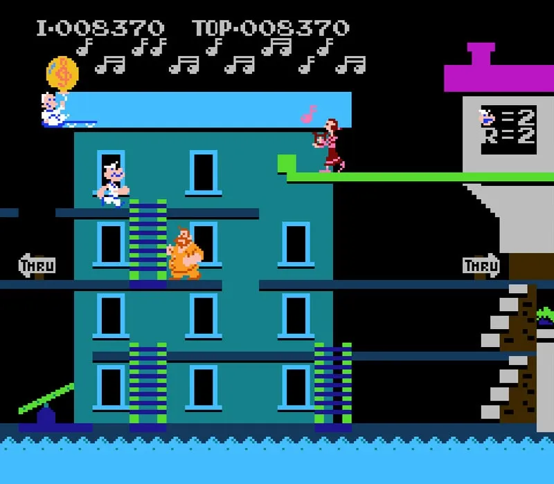Игра Денди Popeye