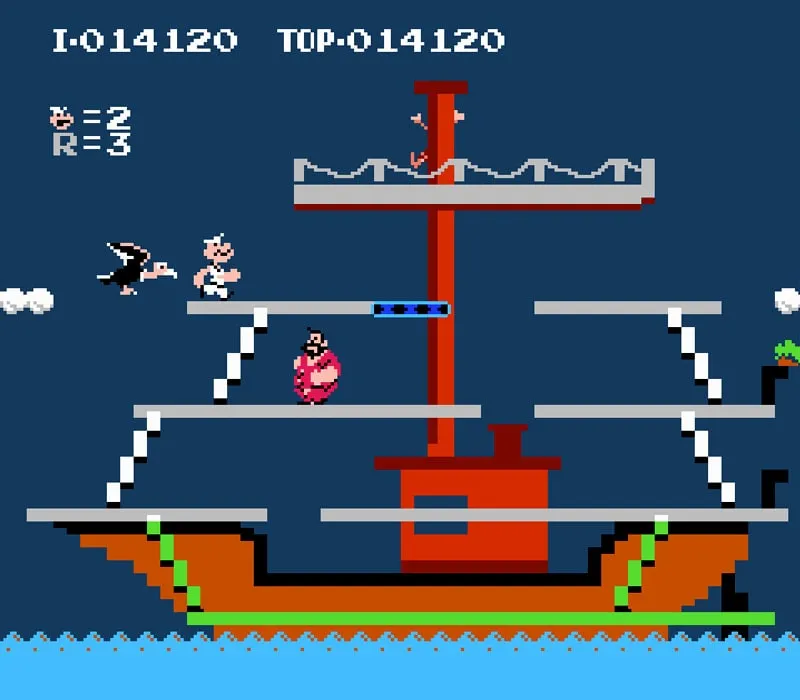 Игра Денди Popeye