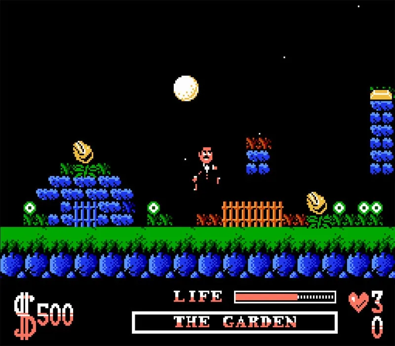 Игра Денди The Addams Family