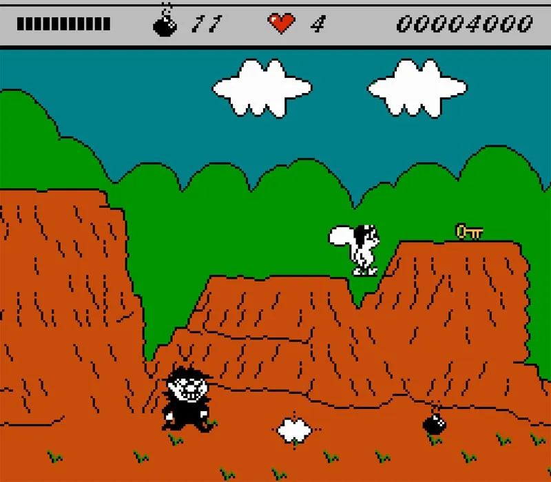 Игра Денди The Adventures of Rocky and Bullwinkle and Friends