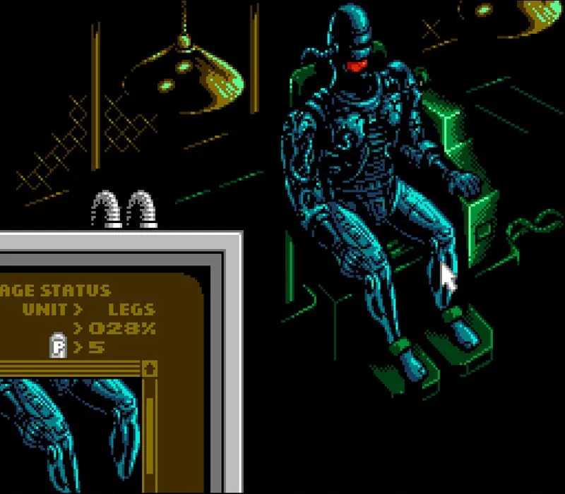 Игра Денди RoboCop 3