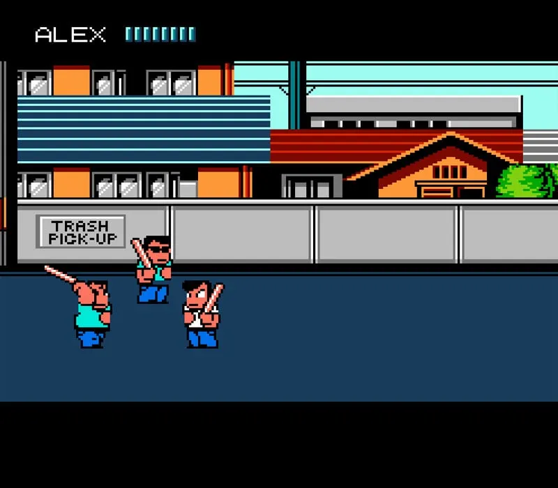 Игра River City Ransom Денди