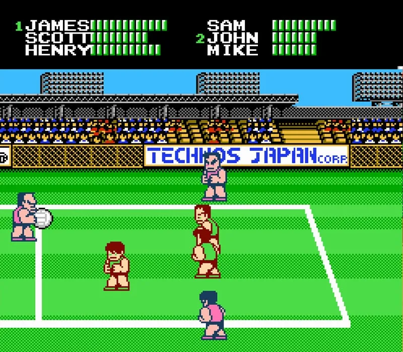 Игра Денди Super Dodge Ball
