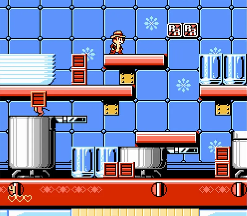 Игра Денди Chip 'n Dale Rescue Rangers 2