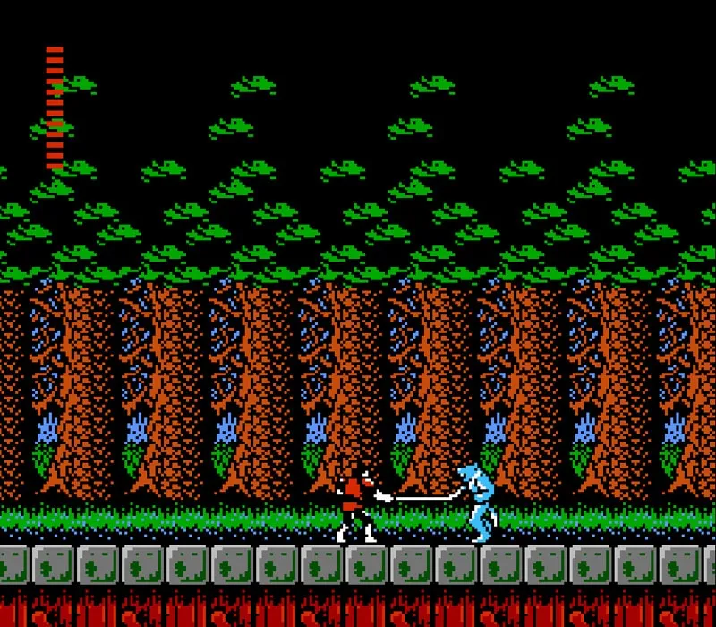Игра Денди Castlevania 2: Simon's Quest