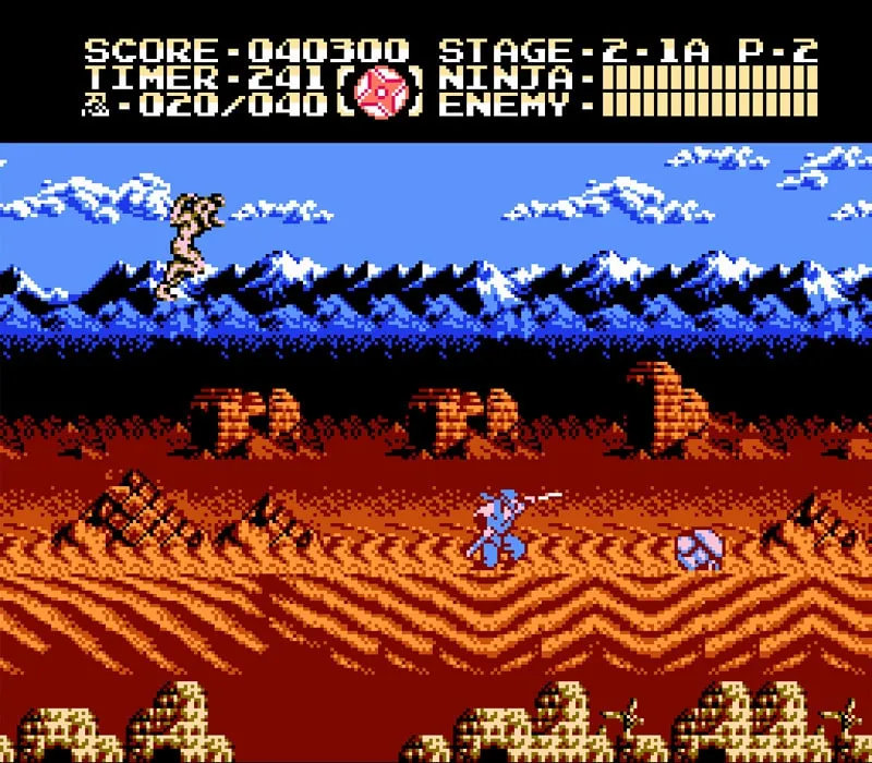 Игра Денди Ninja Gaiden 3: The Ancient Ship of Doom