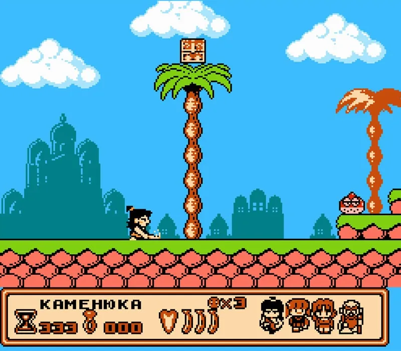 Игра Денди Banana Prince