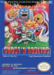 Игра Ghosts'n Goblins NES