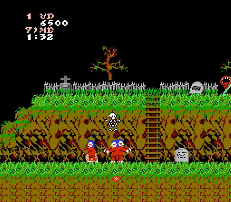 Игра Денди Ghosts'n Goblins