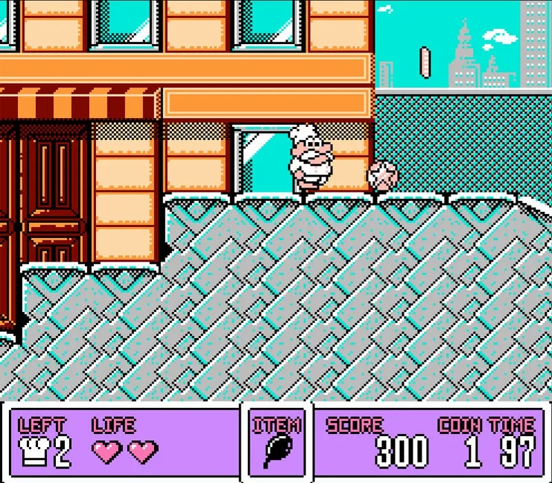 Игра Денди Panic Restaurant