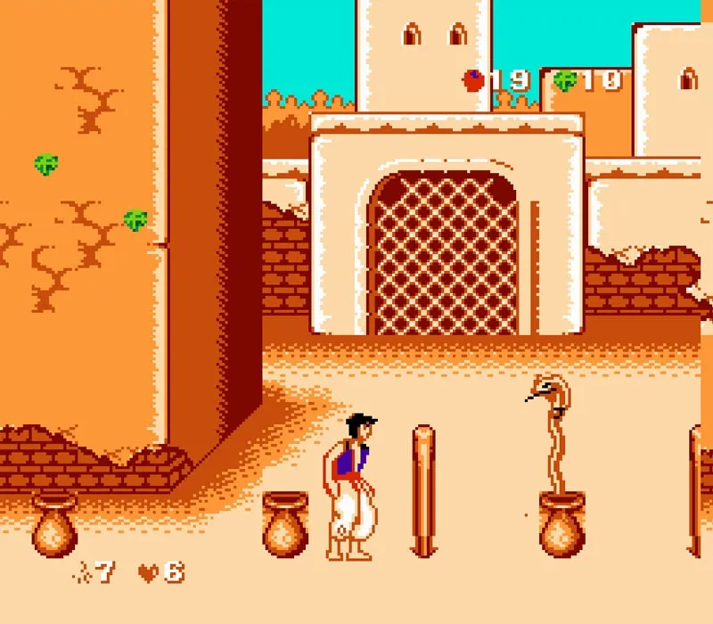Игра Disney’s Aladdin Денди