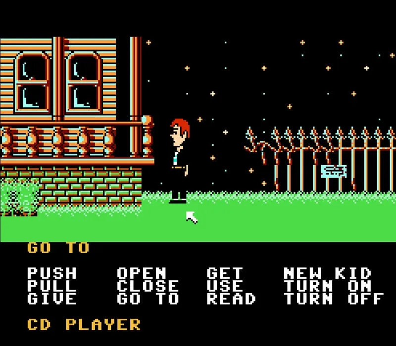 Игра Денди Maniac Mansion