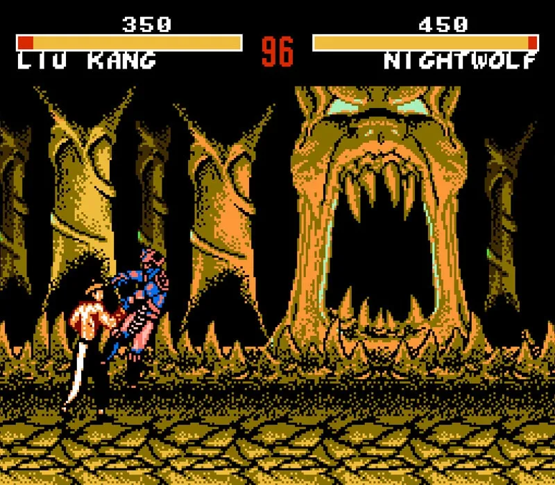 Игра Mortal Kombat 4 Денди