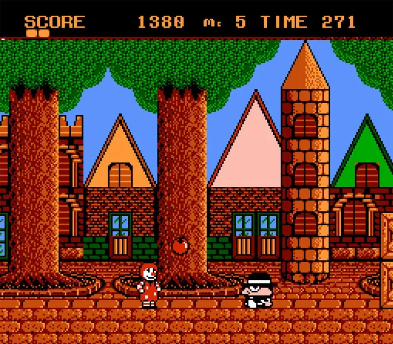 Игра Денди Donald Land