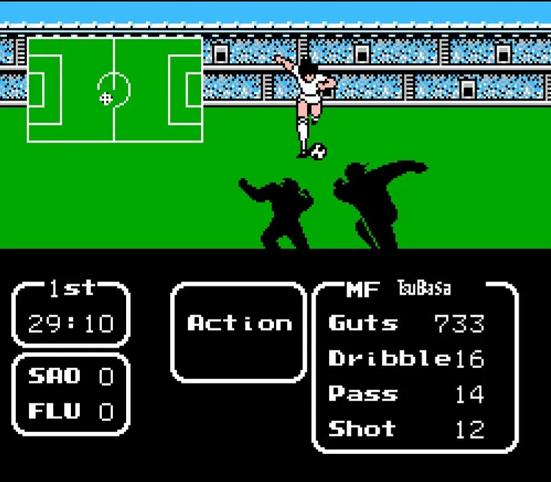 Игра Captain Tsubasa Vol. II - Super Striker Денди