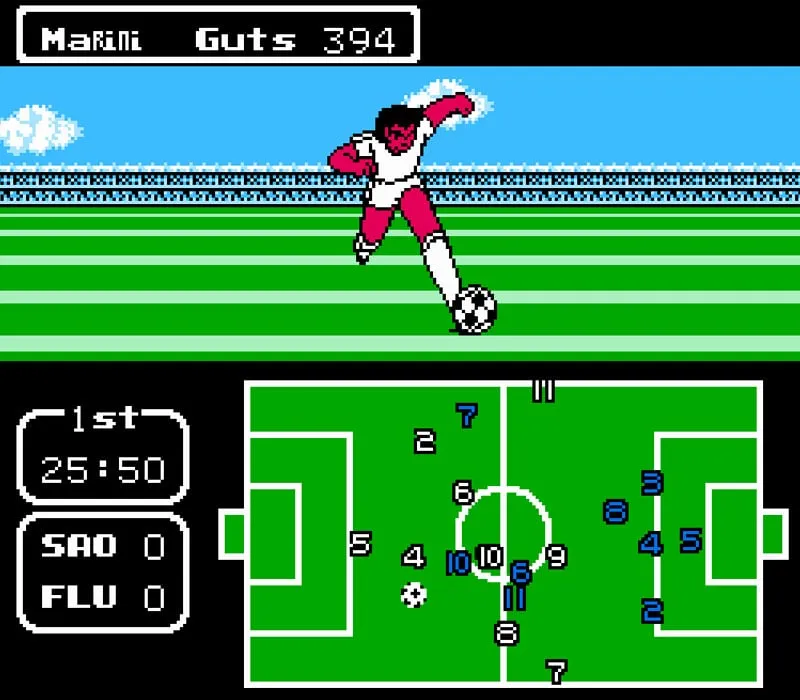 Игра Денди Captain Tsubasa Vol. II - Super Striker
