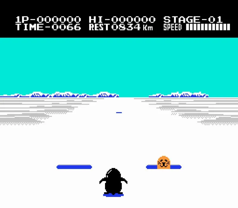Игра Antarctic Adventure Денди