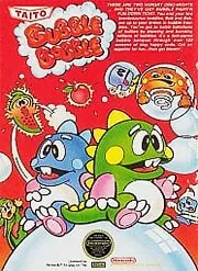 Игра Bubble Bobble NES