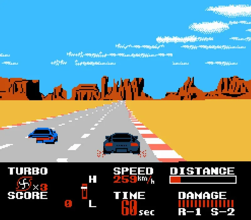 Игра Денди Chase H.Q.