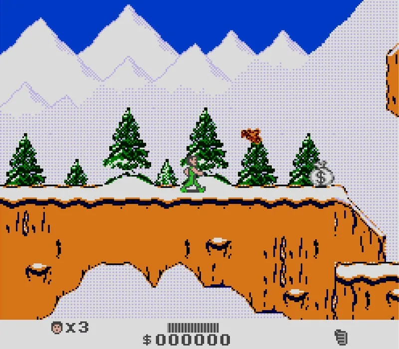 Игра Cliffhanger Денди