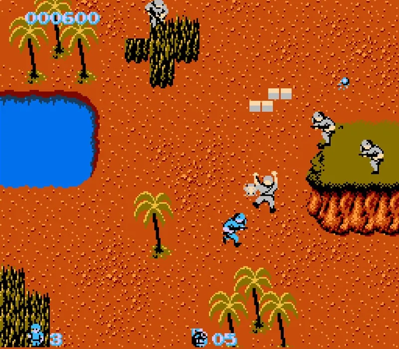 Игра Денди Commando