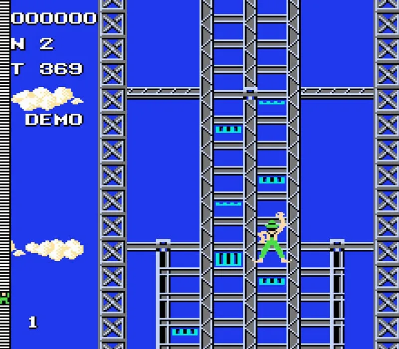Игра Денди Crazy Climber