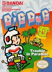 Игра Dig Dug NES