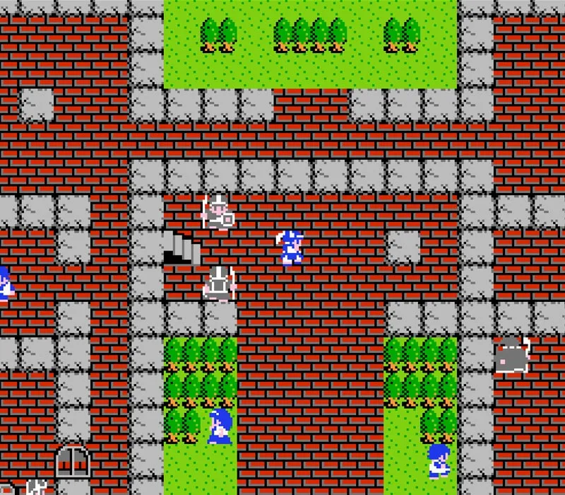 Игра Денди Dragon Warrior