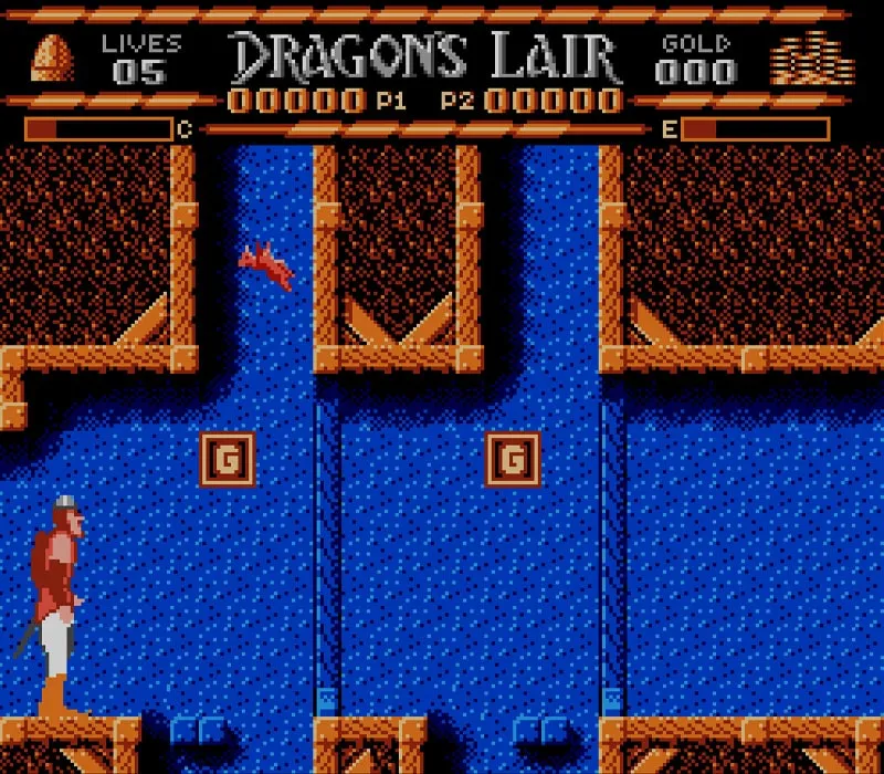 Игра Денди Dragon’s Lair