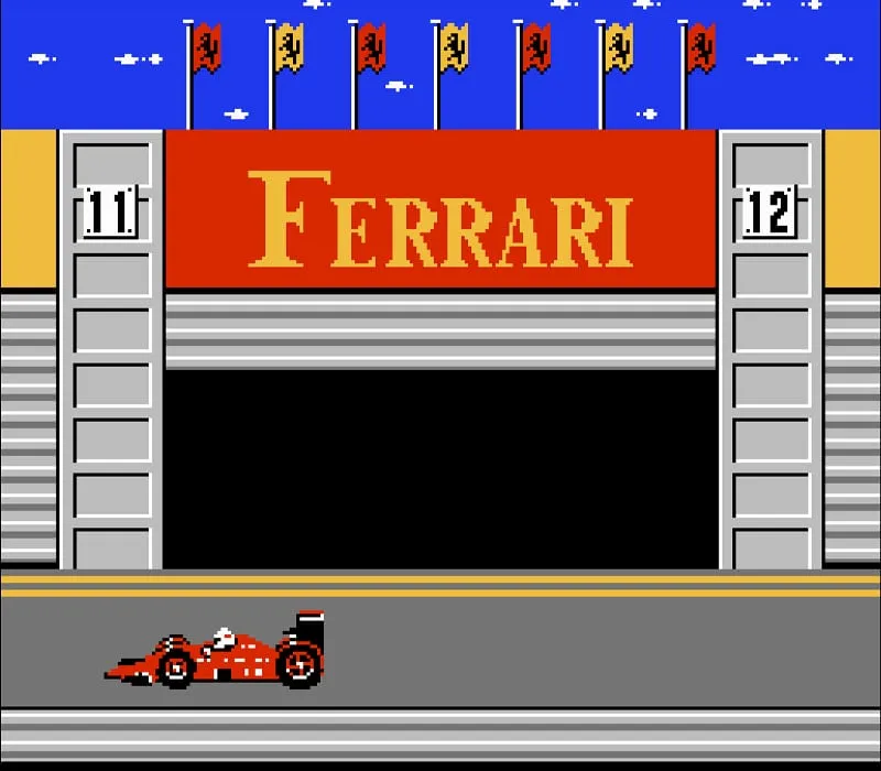 Игра Ferrari Grand Prix Challenge Денди