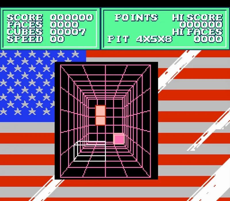 Игра Денди BlockOut