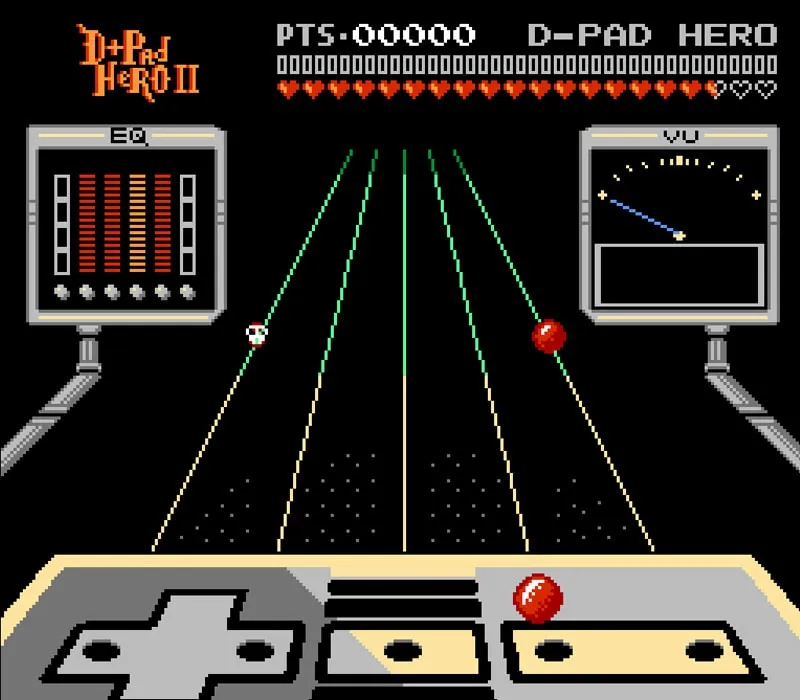 Игра Денди D-Pad Hero 2