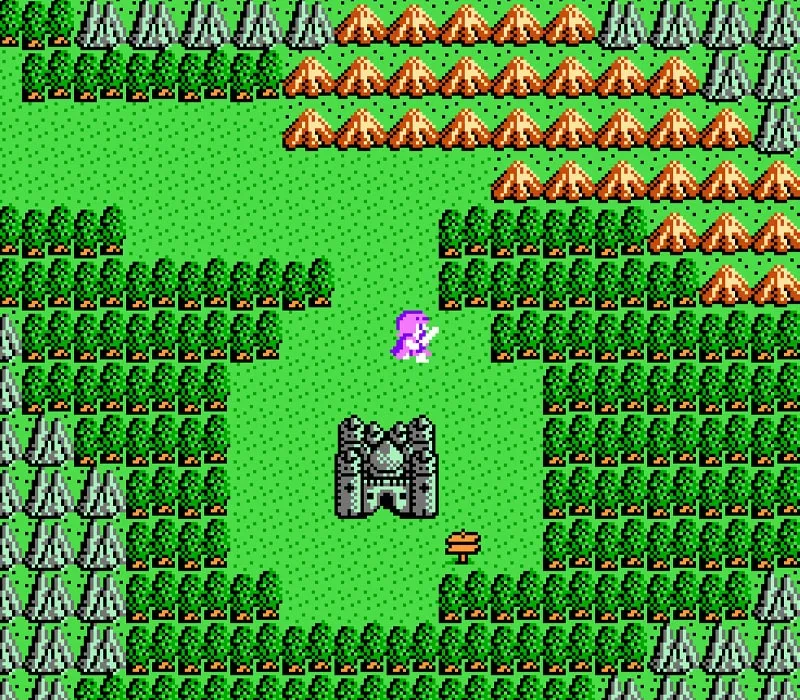 Игра Денди Dragon Warrior 4