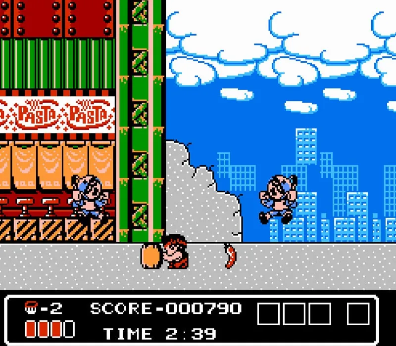 Игра Денди Hammerin' Harry