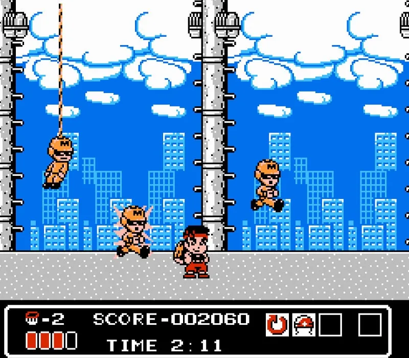 Игра Денди Hammerin' Harry