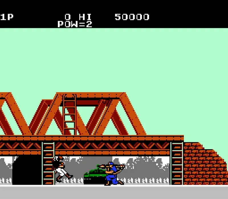 Игра Денди Rush’n Attack