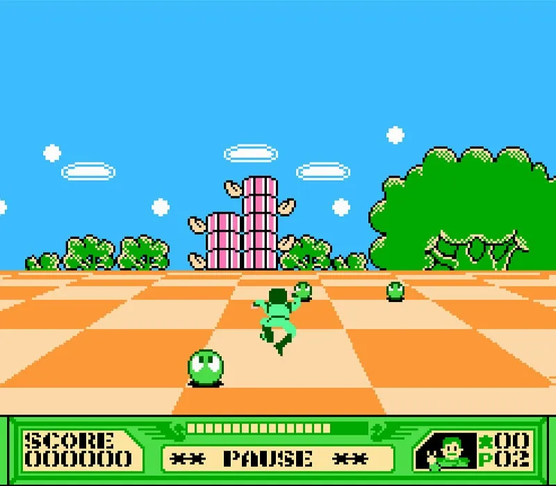 Игра Денди The 3-D Battles of WorldRunner