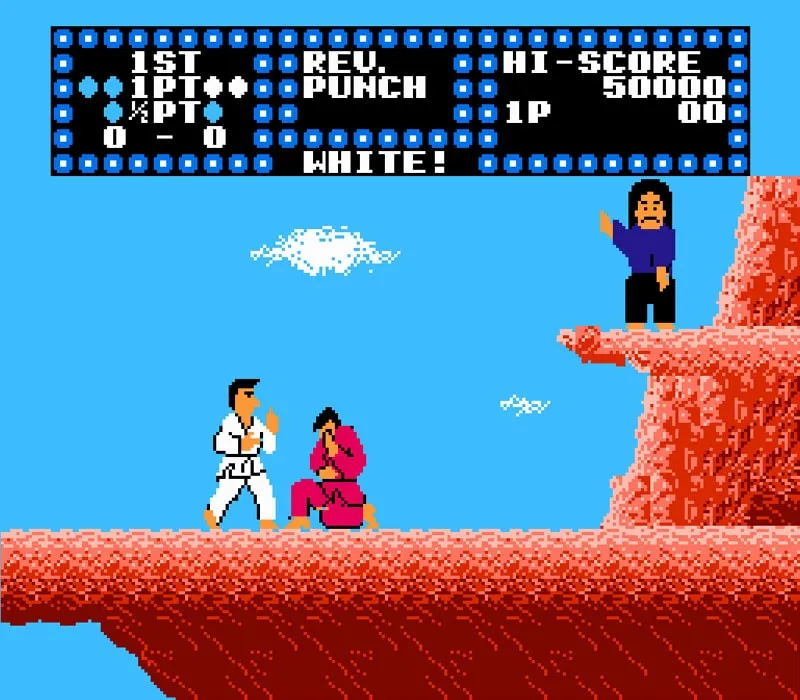 Игра Karate Champ Денди