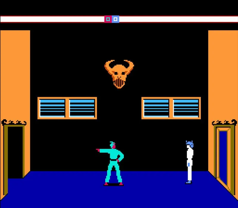 Игра Денди Karateka