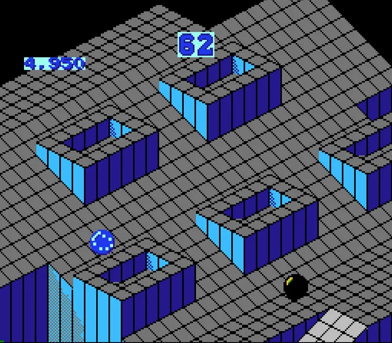 Игра Marble Madness Денди