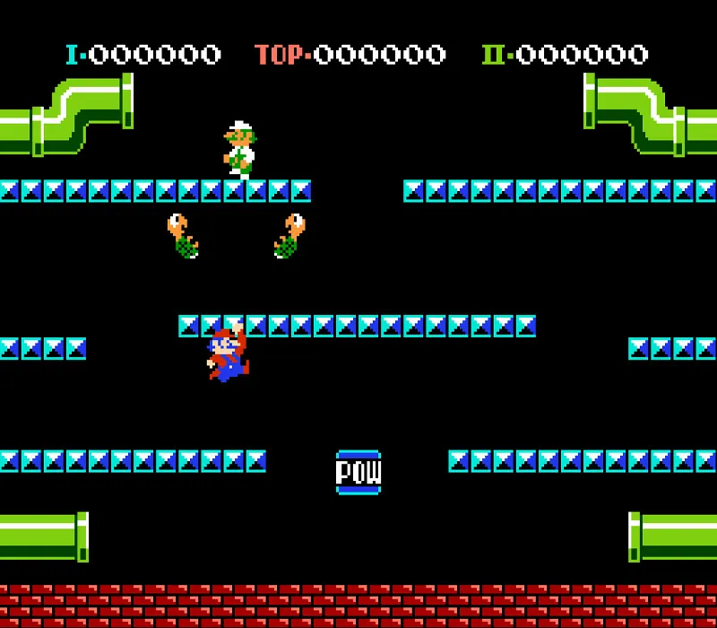 Игра Денди Mario Bros.