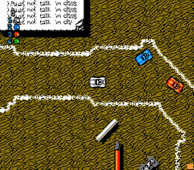Игра Денди Micro Machines